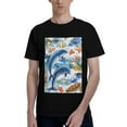 thumbnail image 1 of Bingfone Marine Animals Men'S Loose Fit Short-Sleeve Pocket T-Shirt, 1 of 7