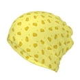 thumbnail image 1 of Bingfone Men Women Slouch Beanie Cheese 1 Print Cap Hip-Hop Hat Headwear Hats Turban Unisex, 1 of 1