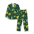thumbnail image 1 of Bingfone Men's Pajama Set 2 Piece Loungewear PJs, Long Sleeve with Pajama Pants-Sport Monster, 1 of 7
