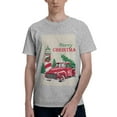 thumbnail image 1 of Bingfone Merry Christmas 1 Men'S Loose Fit Short-Sleeve Pocket T-Shirt, 1 of 7