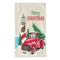 thumbnail image 1 of Bingfone Merry Christmas 1 Ultra Absorbent & Soft Hand Towels For Bath, Hand, Face, Gym And Spa-27.5x16in, 1 of 9