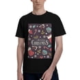 thumbnail image 1 of Bingfone Merry Christmas Men'S Loose Fit Short-Sleeve Pocket T-Shirt, 1 of 7