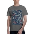 thumbnail image 1 of Bingfone Merry Christmas Men'S Loose Fit Short-Sleeve Pocket T-Shirt, 1 of 7