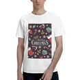 thumbnail image 1 of Bingfone Merry Christmas Men'S Loose Fit Short-Sleeve Pocket T-Shirt, 1 of 7