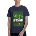 thumbnail image 1 of Bingfone Merry Christmas Men'S Loose Fit Short-Sleeve Pocket T-Shirt, 1 of 7