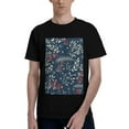 thumbnail image 1 of Bingfone Merry Christmas Men'S Loose Fit Short-Sleeve Pocket T-Shirt, 1 of 7