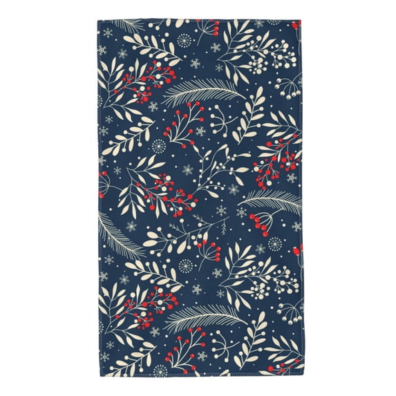 Bingfone Merry Christmas Ultra Absorbent & Soft Hand Towels For Bath, Hand, Face, Gym And Spa-27.5x16in