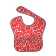 thumbnail image 1 of Bingfone Mess-Proof Baby Bib - Waterproof Bib for Baby Boy or Girl with Food Catcher Pocket, Unisex-Beef2, 1 of 6