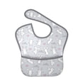 thumbnail image 1 of Bingfone Mess-Proof Baby Bib - Waterproof Bib for Baby Boy or Girl with Food Catcher Pocket, Unisex-Fun Rabbit, 1 of 1