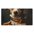 thumbnail image 1 of Bingfone Modern Cute Dog Large Gaming Mouse Pad,Extended Desk Mousepad with Stitched Edges,Non-Slip Base,Water Resist Keyboard Pad for Gamer, Office & Home, 29.5 x 16 in, 1 of 6