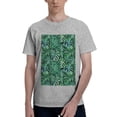 thumbnail image 1 of Bingfone Monstera Leaves Men'S Loose Fit Short-Sleeve Pocket T-Shirt, 1 of 7
