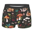 thumbnail image 1 of Bingfone Mushroom With Snails Men'S Underwear - Casual Stretch Boxer Briefs-X-Large, 1 of 9