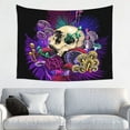 thumbnail image 1 of Bingfone Mushrooms And Skull Tapestry Wall Hanging Decor For Living Room Bedroom Dorm Classroom Office Decor 29x37 Inch, 1 of 9