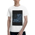 thumbnail image 1 of Bingfone Navy Camouflage American Flag Men'S Loose Fit Short-Sleeve Pocket T-Shirt, 1 of 7