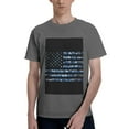 thumbnail image 1 of Bingfone Navy Camouflage American Flag Men'S Loose Fit Short-Sleeve Pocket T-Shirt, 1 of 7