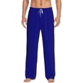 thumbnail image 1 of Bingfone Navy Mens All Over Print Sleep Pajama Pants-Xx-Large, 1 of 9