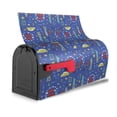 thumbnail image 1 of Bingfone New-York City Magnetic Mailbox Cover Standard Size for Garden Yard Outdoor Decorations-25.5x21 in, 1 of 7
