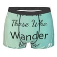 thumbnail image 1 of Bingfone Not All Those Who Wander Are Lost1 Men'S Underwear - Casual Stretch Boxer Briefs-Xx-Large, 1 of 9