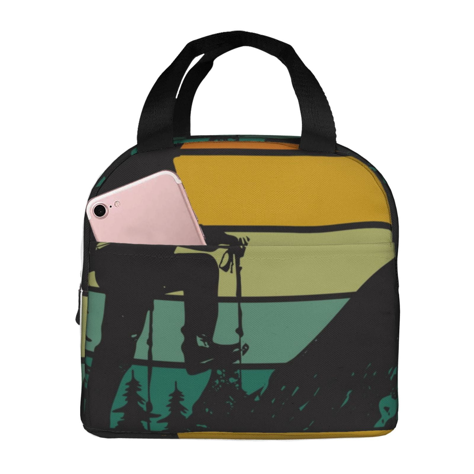 Bingfone Not All Who Wander Are Lost 1 Print Lunch Bag Insulated Lunch