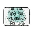 thumbnail image 1 of Bingfone Not All Who Wander Are Lost1 Laptop Sleeve Case 15 Inch, 360° Protective Computer Carrying Bag, 1 of 9