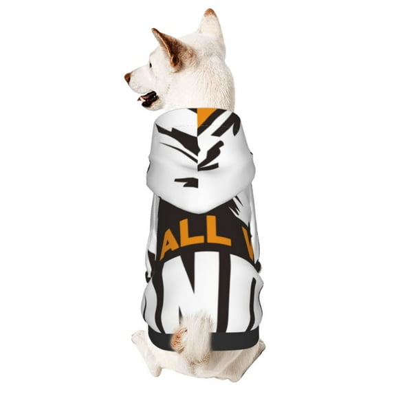 Bingfone Not All Who Wander Are Lost4 Dog Clothes Hoodie, Pet Winter Coat,Puppy Sweatshirts For Small Dogs Boy Girl,Suitable For All Breeds-Xx-Large