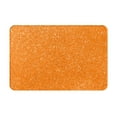 thumbnail image 1 of Bingfone Orange Glitter2 Door Mat 16"X24" Front Entrance Non-Slip Low Profile Washable For Entryway, 1 of 8