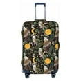 thumbnail image 1 of Bingfone Owls And Plants Luggage Cover Washable Suitcase Cover Protector Anti-scratch Suitcase cover Fits 18-32 Inch Luggage (No luggage included), 1 of 8