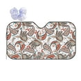 thumbnail image 1 of Bingfone Paisley Floral Car Windshield Sun Shade Protector Keep Your Vehicle Cool Sun Shield Visor Cover Foldable for Car Truck SUV-Medium, 1 of 8