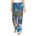 thumbnail image 1 of Bingfone Pajamas For Women,Christmas Tree Pajama Pants With Pockets-Large, 1 of 9