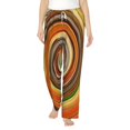 thumbnail image 1 of Bingfone Pajamas For Women,Colorful Swirl Pajama Pants With Pockets-Medium, 1 of 9