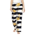 thumbnail image 1 of Bingfone Pajamas For Women,Gold Flamingo Pajama Pants With Pockets-Medium, 1 of 9