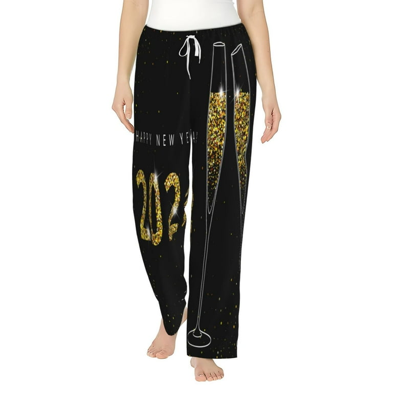 New year's pajama pants clearance
