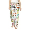 thumbnail image 1 of Bingfone Pajamas For Women,Hello Summer Pajama Pants With Pockets-Large, 1 of 9