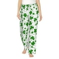 thumbnail image 1 of Bingfone Pajamas For Women,St Patrick'S Day4 Pajama Pants With Pockets-Medium, 1 of 9