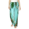 thumbnail image 1 of Bingfone Pajamas For Women,Tropical Pineapple Pajama Pants With Pockets-Small, 1 of 9