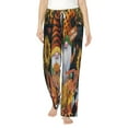 thumbnail image 1 of Bingfone Pajamas For Women,Welcom Fall Pajama Pants With Pockets-Large, 1 of 9