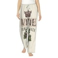 thumbnail image 1 of Bingfone Pajamas For Women,Wine Pajama Pants With Pockets-Xx-Large, 1 of 9