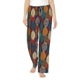 thumbnail image 1 of Bingfone Pajamas for Women,Autumn Leaves Pajama Pants with Pockets-XX-Large, 1 of 7