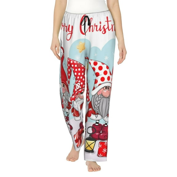 Bingfone Pajamas for Women,Christmas Pajama Pants with Pockets-Medium
