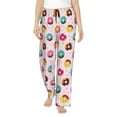 thumbnail image 1 of Bingfone Pajamas for Women,Colorful Donuts Pajama Pants with Pockets-XX-Large, 1 of 7