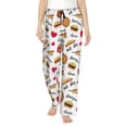 thumbnail image 1 of Bingfone Pajamas for Women,Fast Food Pajama Pants with Pockets-Large, 1 of 7