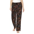 thumbnail image 1 of Bingfone Pajamas for Women,Floral Pajama Pants with Pockets-Medium, 1 of 7