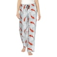 thumbnail image 1 of Bingfone Pajamas for Women,Koi Fish Corals,Spring Summer Pajama Pants with Pockets-X-Large, 1 of 7