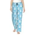 thumbnail image 1 of Bingfone Pajamas for Women,Skating Poodle Fun Pajama Pants with Pockets-Small, 1 of 7