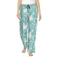 thumbnail image 1 of Bingfone Pajamas for Women,Swan And Flowers4 Pajama Pants with Pockets-XX-Large, 1 of 7