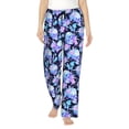 thumbnail image 1 of Bingfone Pajamas for Women,flower Skull star Pajama Pants with Pockets-XX-Large, 1 of 7