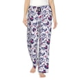 thumbnail image 1 of Bingfone Pajamas for Women,music Skull record mike Pajama Pants with Pockets-Medium, 1 of 7