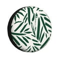 thumbnail image 1 of Bingfone Palm Branch With Leaves Spare Tire Cover Weatherproof Universal Wheel Protectors for RV Camper Travel Trailer SUV Truck-14 inch, 1 of 8