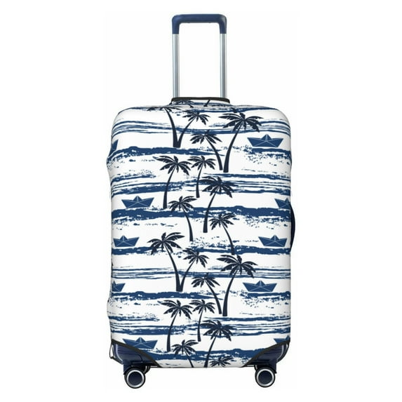 Bingfone Palm Tree Luggage Cover Washable Suitcase Cover Protector Anti-scratch Suitcase cover Fits 18-32 Inch Luggage