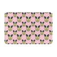 thumbnail image 1 of Bingfone Panda Avocado Door Mat 16"x24" Front Entrance Non-Slip Low Profile Washable for Entryway, 1 of 7